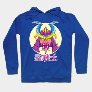 Samurai Holy Warrior -  Neon Hoodie